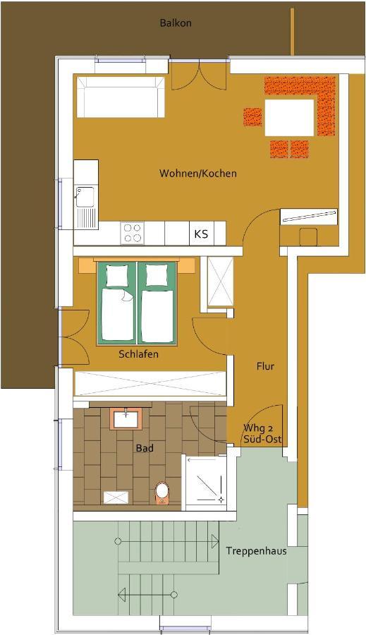 Am Kranzbach Fewo2 Appartement *