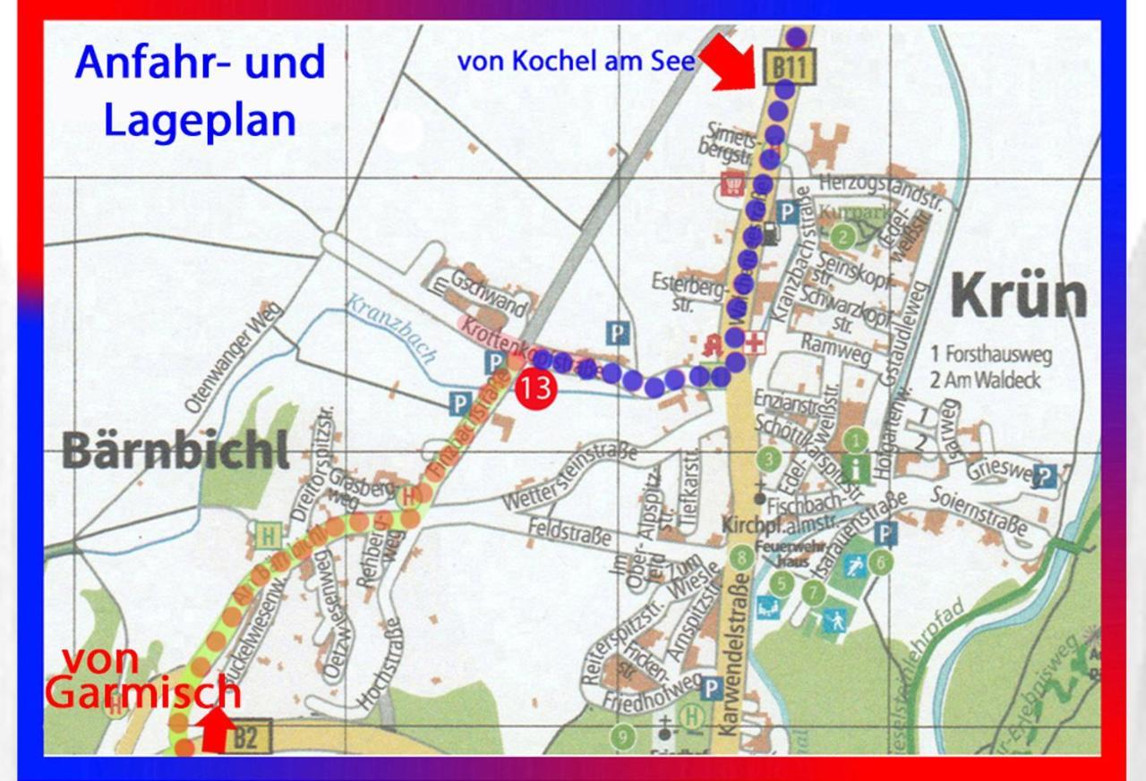 Apartment Am Kranzbach Fewo2 Krün